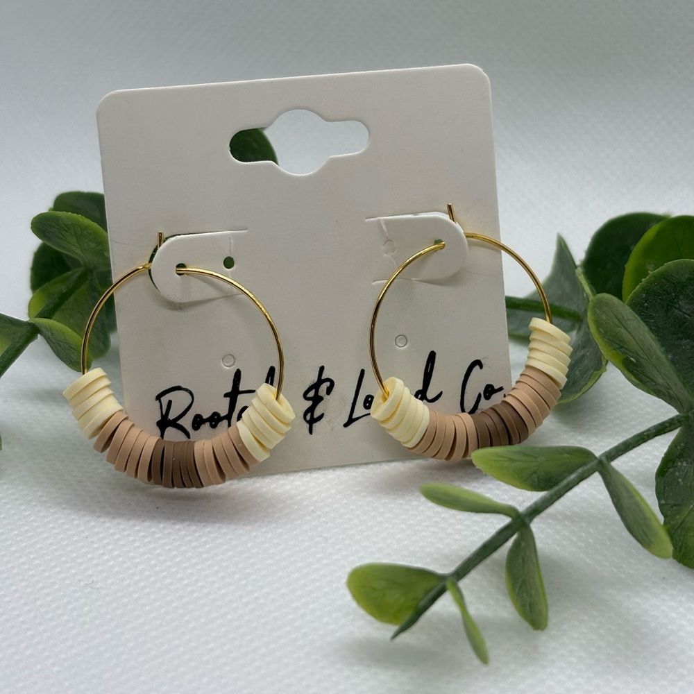 Handmade Heishi earrings